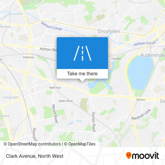 Clark Avenue map