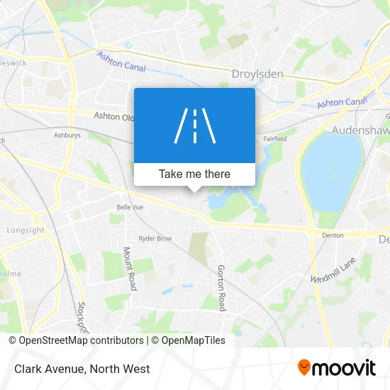 Clark Avenue map