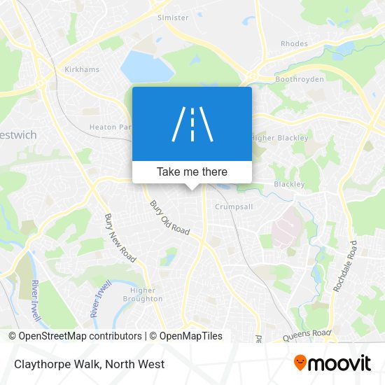 Claythorpe Walk map