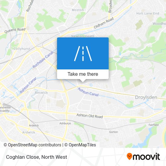 Coghlan Close map
