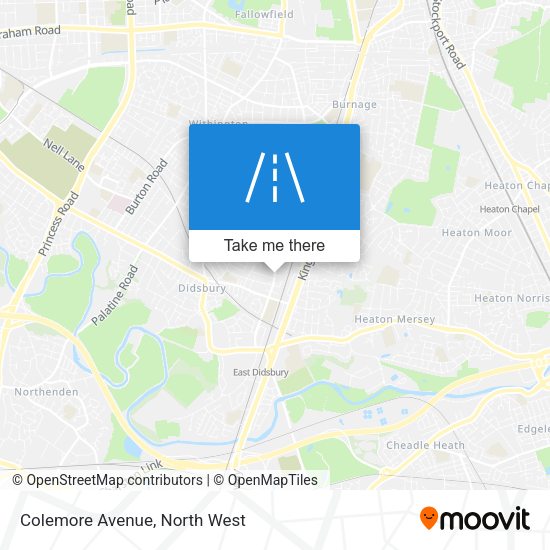 Colemore Avenue map