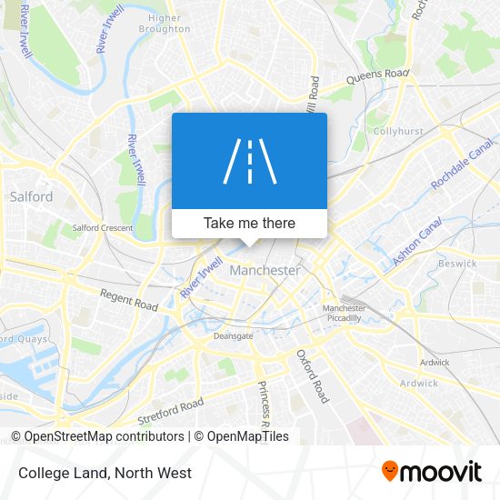 College Land map