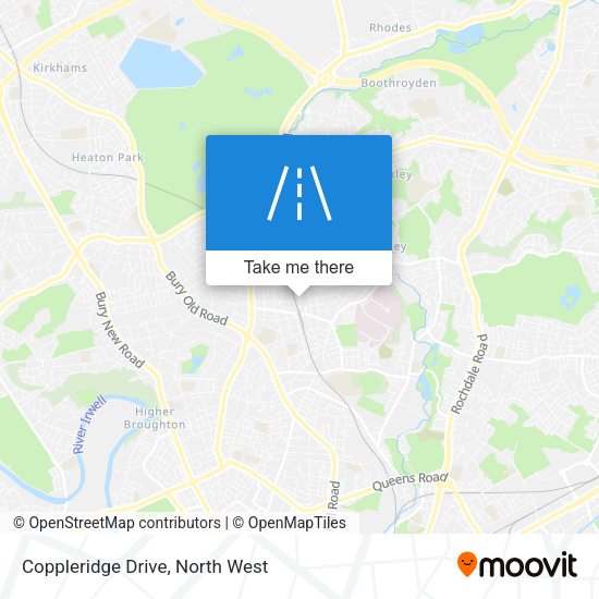 Coppleridge Drive map