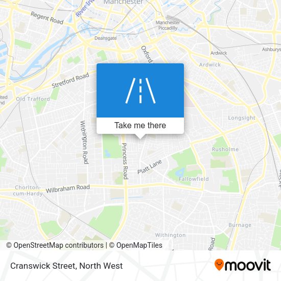 Cranswick Street map