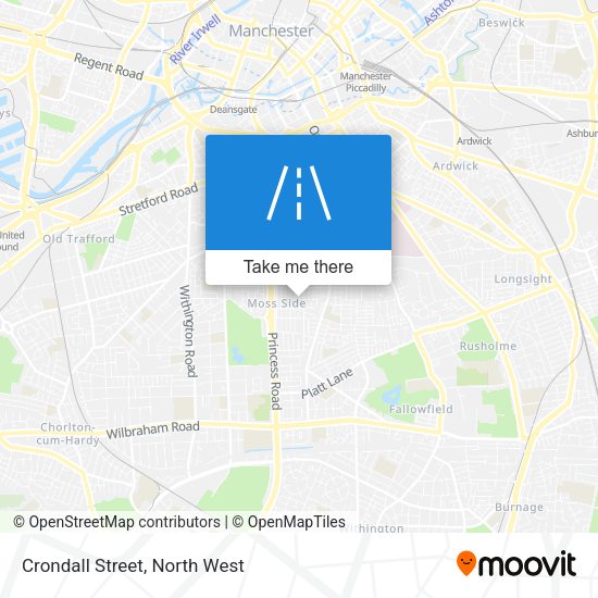 Crondall Street map