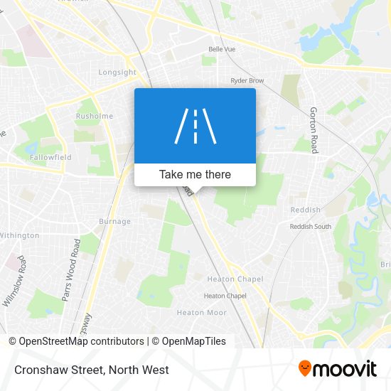 Cronshaw Street map