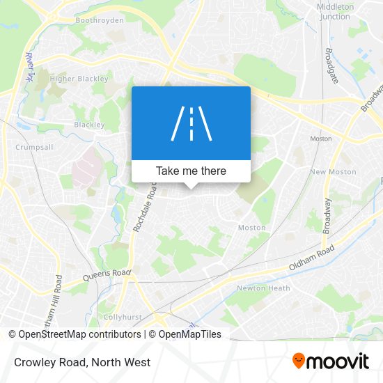 Crowley Road map