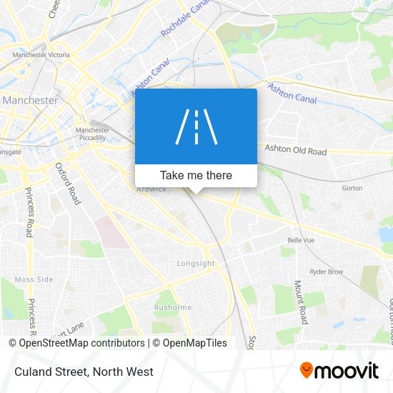 Culand Street map