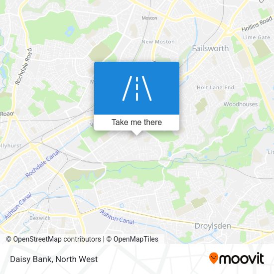 Daisy Bank map