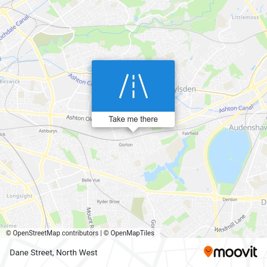 Dane Street map