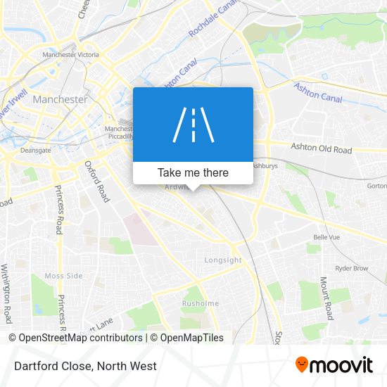 Dartford Close map