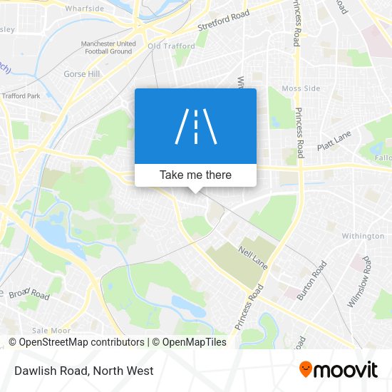 Dawlish Road map