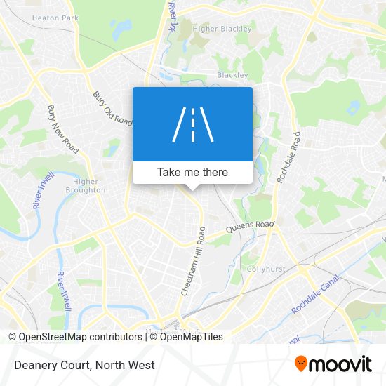 Deanery Court map