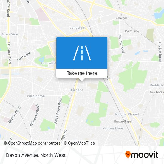 Devon Avenue map