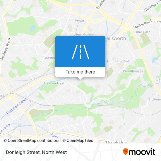 Donleigh Street map