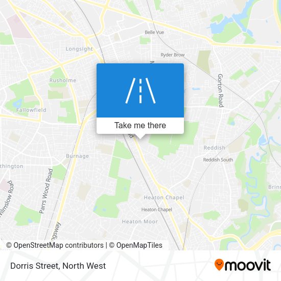 Dorris Street map