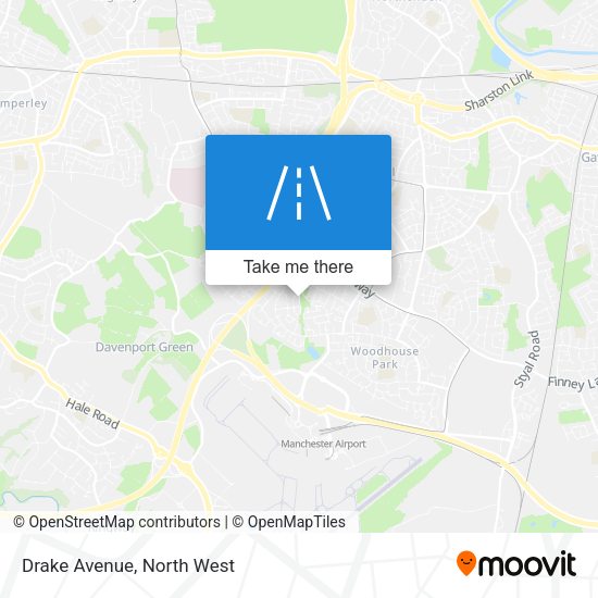 Drake Avenue map