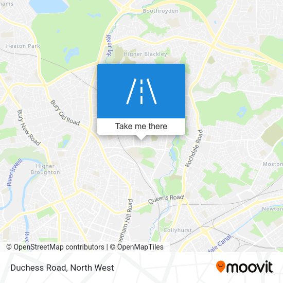 Duchess Road map