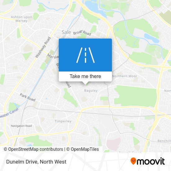 Dunelm Drive map