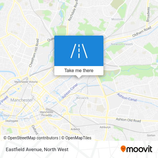 Eastfield Avenue map