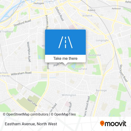 Eastham Avenue map