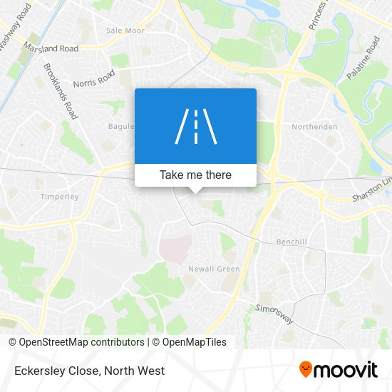 Eckersley Close map