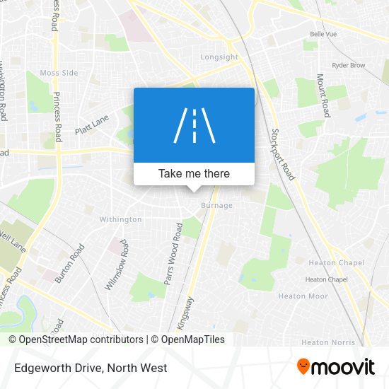 Edgeworth Drive map