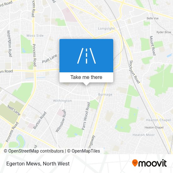 Egerton Mews map
