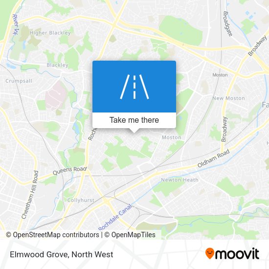 Elmwood Grove map