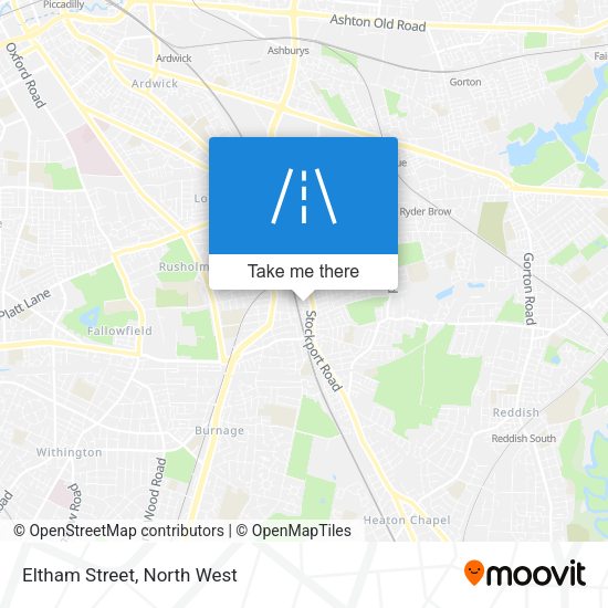 Eltham Street map