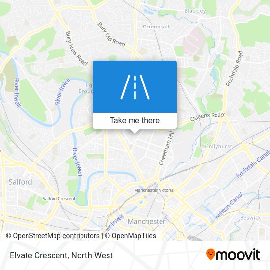 Elvate Crescent map
