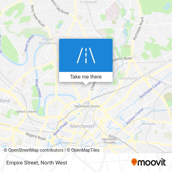 Empire Street map