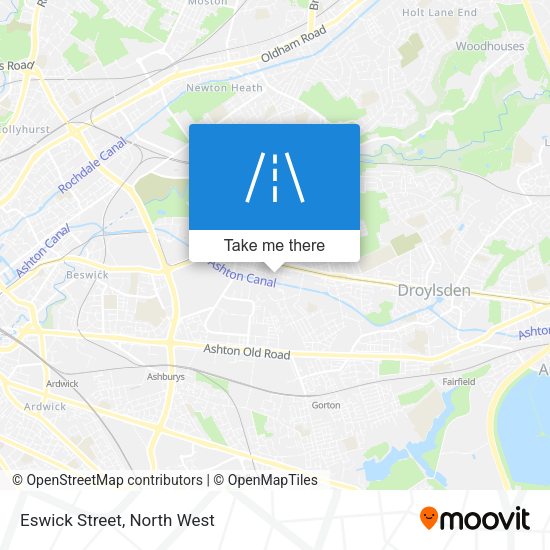 Eswick Street map