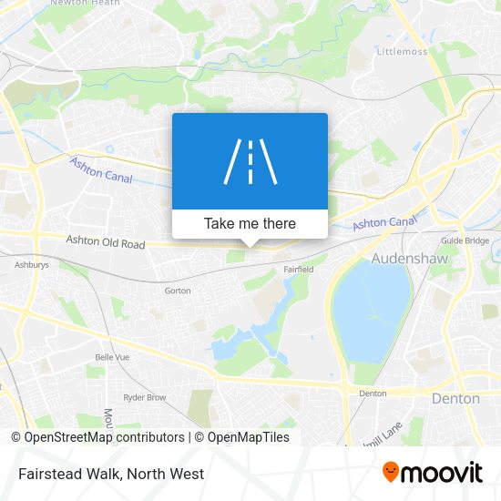 Fairstead Walk map