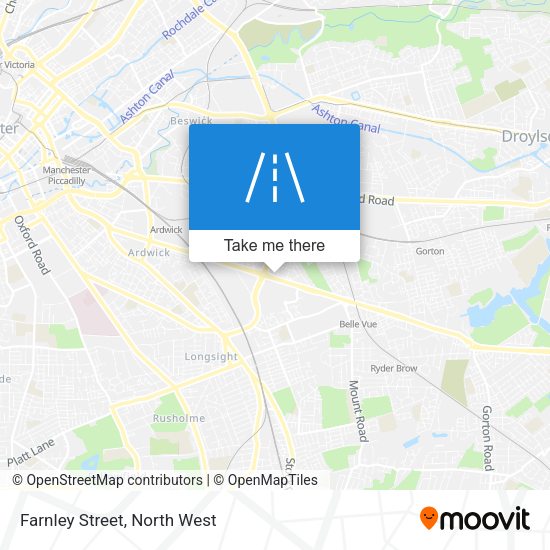 Farnley Street map