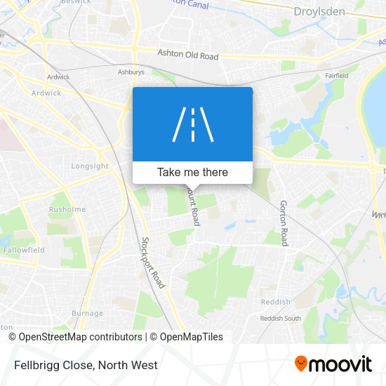 Fellbrigg Close map