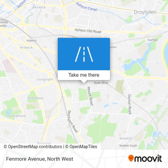 Fenmore Avenue map