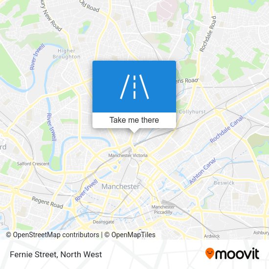 Fernie Street map
