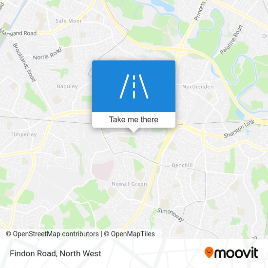 Findon Road map
