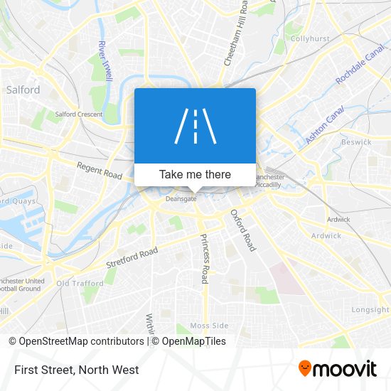First Street map