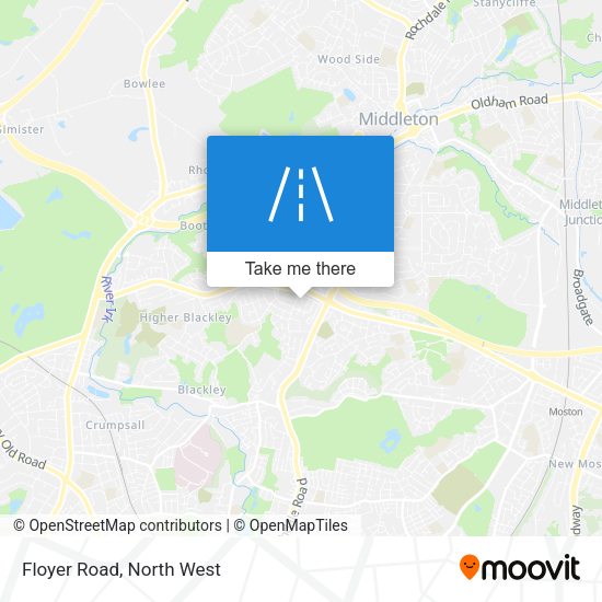 Floyer Road map