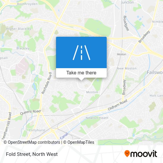 Fold Street map