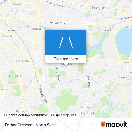 Forber Crescent map