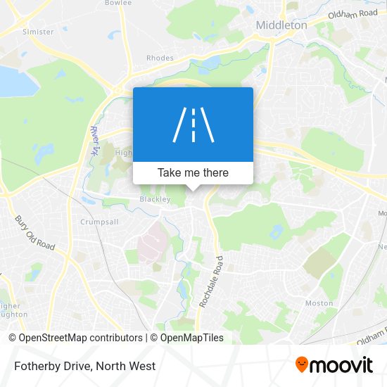 Fotherby Drive map