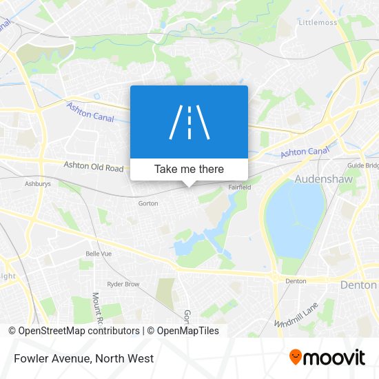 Fowler Avenue map
