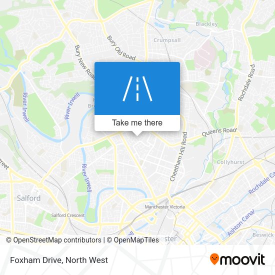 Foxham Drive map