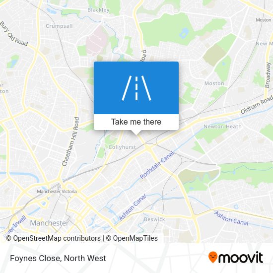 Foynes Close map