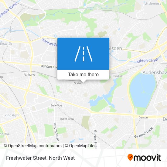 Freshwater Street map