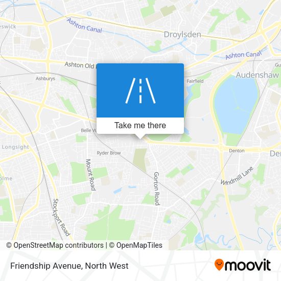 Friendship Avenue map