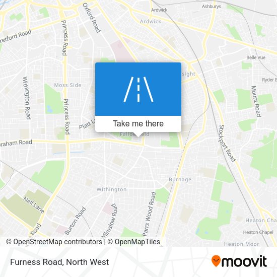 Furness Road map